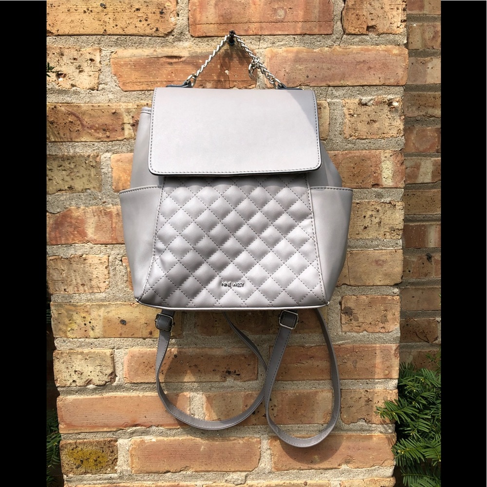 NINE WEST Quilted Backpack Purse